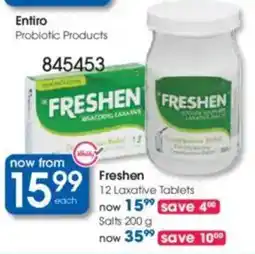 Clicks Freshen 12 Laxative Tablets offer