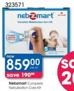 Clicks Nebzmart Complete Nebulization Care Kit offer