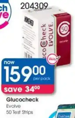 Clicks Glucocheck Evolve Test Strips offer