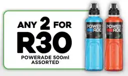 Fresh Stop Powerade assorted offer