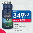 Clicks GNC Triple Strength Fish Oil offer