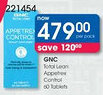 Clicks GNC Total Lean Appetrex Control offer