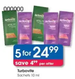 Clicks Turbovite Sachets offer