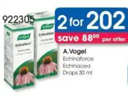 Clicks A.Vogel Echinaforce Echinacea Drops offer