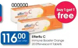 Clicks Efferflu C Immune Booster Orange offer