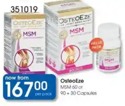 Clicks OsteoEze MSM offer