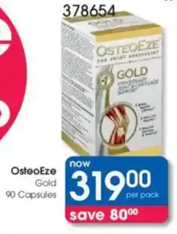 Clicks OsteoEze Gold offer