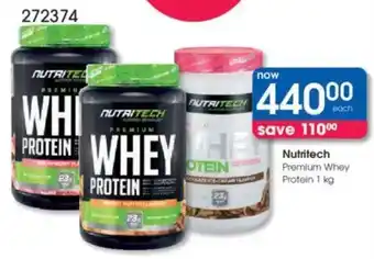 Clicks Nutritech Premium Whey Protein offer