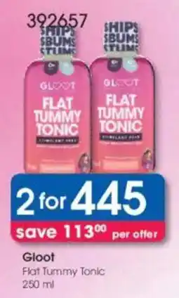 Clicks Gloot Flat Tummy Tonic offer