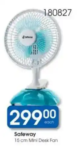 Clicks Safeway Mini Desk Fan offer