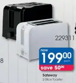 Clicks Safeway 2-Slice Toaster offer