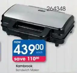 Clicks Kambrook Sandwich Maker offer