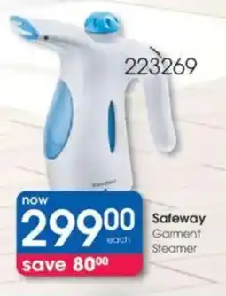 Clicks Safeway Garment Steamer offer