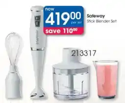 Clicks Safeway Stick Blender Set offer