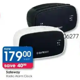 Clicks Safeway Radio Alarm Clock offer