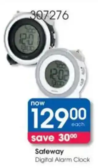 Clicks Safeway Digital Alarm Clock offer