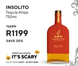 Norman Goodfellows INSOLITO Tequila Añejo offer