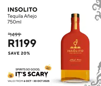 INSOLITO Tequila Añejo
