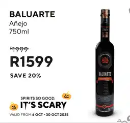 Norman Goodfellows BALUARTE Añejo offer