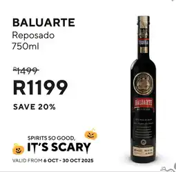 Norman Goodfellows BALUARTE Reposado offer