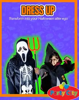 Party City Dress up offer