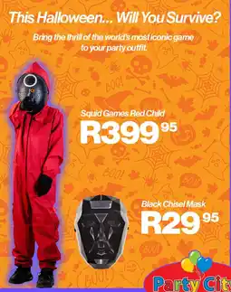 Party City Squid Games Red Child offer