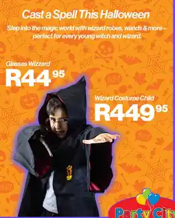 Party City Glasses Wizzard offer