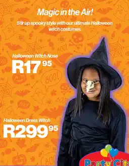 Party City Halloween Witch Nose offer
