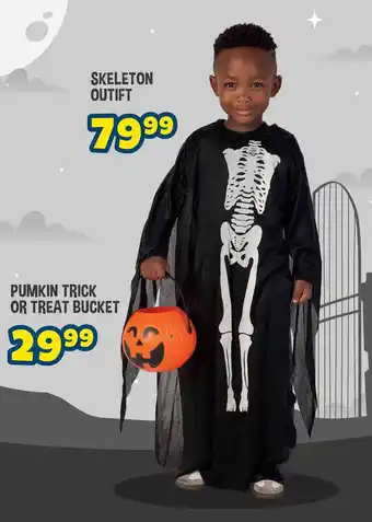 The Crazy Store Skeleton outift offer