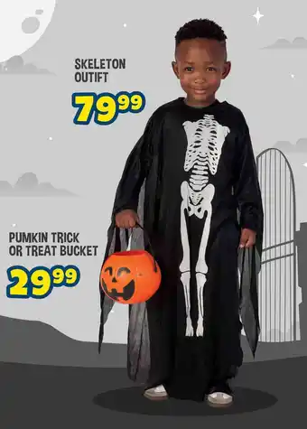 Pumkin trick or treat bucket