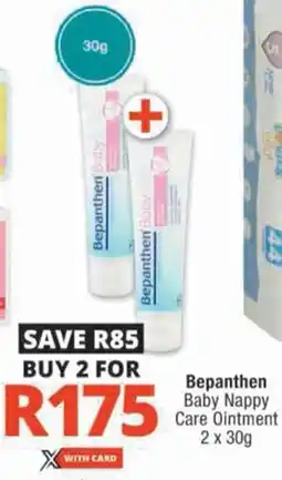 Checkers Bepanthen Baby Nappy Care Ointment offer