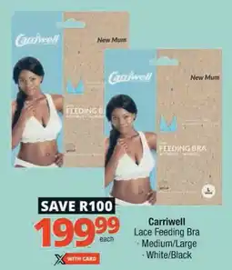 Checkers Carriwell Lace Feeding Bra offer