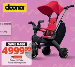 Checkers Doona Liki Trike offer
