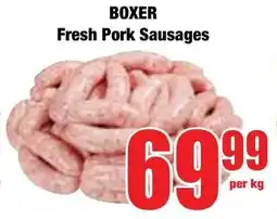 Boxer Superstores BOXER Fresh Pork Sausages offer