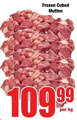 Boxer Superstores Frozen Cubed Mutton offer