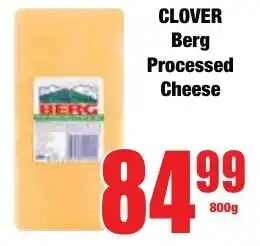 Boxer Superstores CLOVER Berg Processed Cheese offer