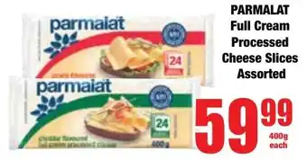 Boxer Superstores PARMALAT Full Cream Processed Cheese Slices Assorted offer