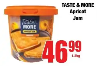 Boxer Superstores TASTE & MORE Apricot Jam offer