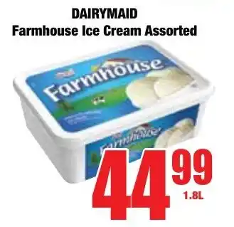 Boxer Superstores DAIRYMAID Farmhouse Ice Cream Assorted offer