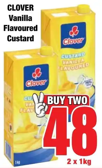 Boxer Superstores CLOVER Vanilla Flavoured Custard offer