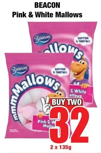 Boxer Superstores BEACON Pink & White Mallows offer