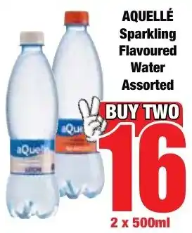 Boxer Superstores AQUELLÉ Sparkling Flavoured Water Assorted offer