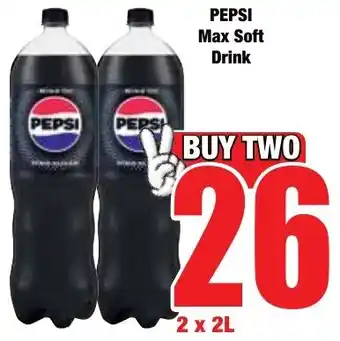 Boxer Superstores PEPSI Max Soft Drink offer