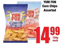 Boxer Superstores YUM FUN Corn Chips Assorted offer