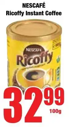 Boxer Superstores NESCAFÉ Ricoffy Instant Coffee offer