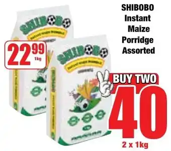 Boxer Superstores SHIBOBO Instant Maize Porridge Assorted offer