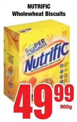 Boxer Superstores NUTRIFIC Wholewheat Biscuits offer