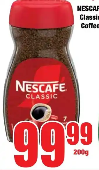 Boxer Superstores NESCAFÉ Classic Coffee offer