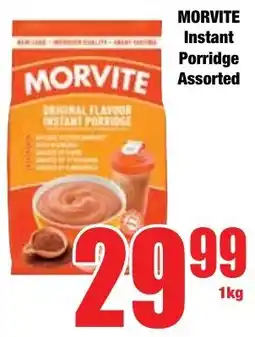 Boxer Superstores MORVITE Instant Porridge Assorted offer