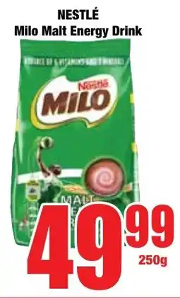 Boxer Superstores NESTLÉ Milo Malt Energy Drink offer
